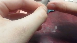 игла для валяния, из подручных материалов