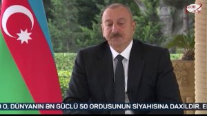 Президент Ильхам Алиев дал интервью российскому «Первому каналу»