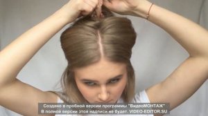 Как накрутить Локоны на утюжок ?  ▊Как сделать Начес ? ▊ Прическа за 15 минут  ▊