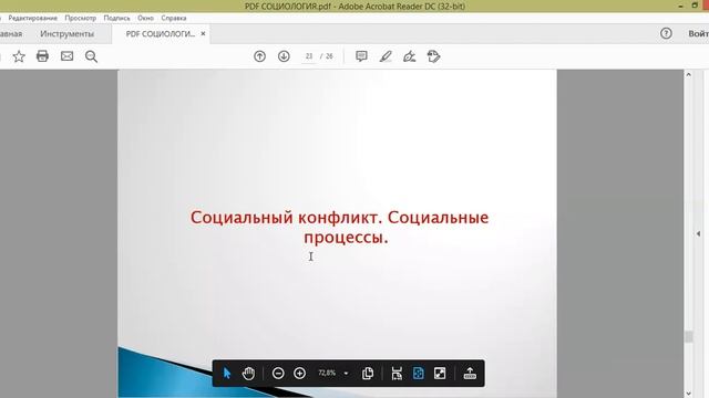 Социология.3. Этнические общности. Социальный конфликт.