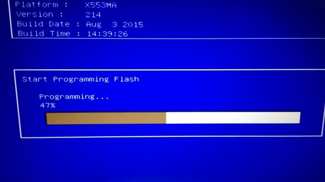 ASUS R515M обновление Bios