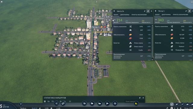 Transport Fever 2 Гайд Механики игры Организация пригородных перевозок пассажиров. Поезда и автобус смотреть онлайн