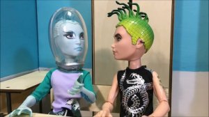 Монстер Хай "ТУПОЙ КЛАСС" Эвер Афтер Хай, stop motion
