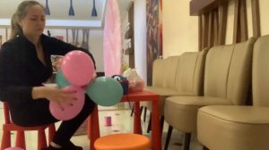 Фотозона круглая своими руками! Как натянуть баннер и сделать гирлянду из шаров самостоятельно!