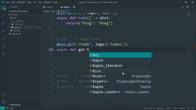 FastAPI [ Python Web Framework ] Crash Course 2021 For Beginners смотреть онлайн