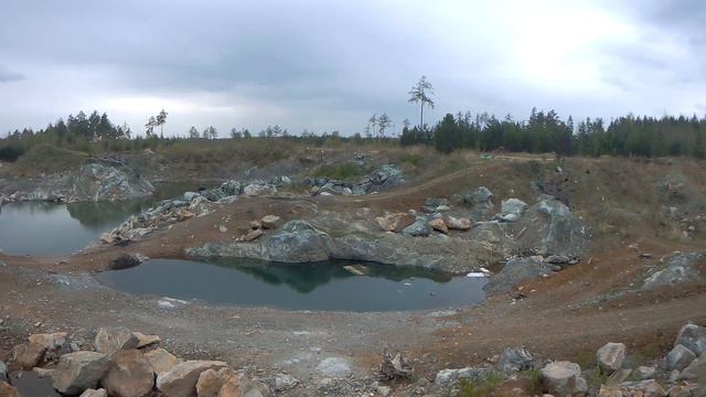 Карьер "Ванна 1". Уровень воды нормализовался до стандартного. смотреть онлайн