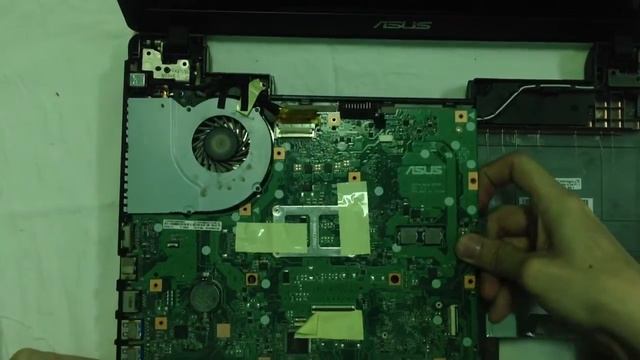 Как разобрать ноутбук Asus K55VJ смотреть онлайн