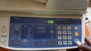 how to clear sharp AR-5316 printer error   ch