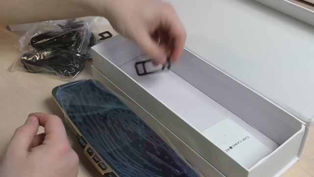 Anytek T6 - видеорегистратор зеркало заднего вида смотреть онлайн