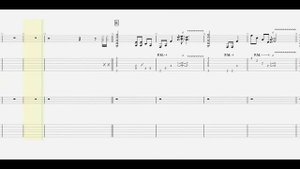 B'z. Still Alive guitar tab 2