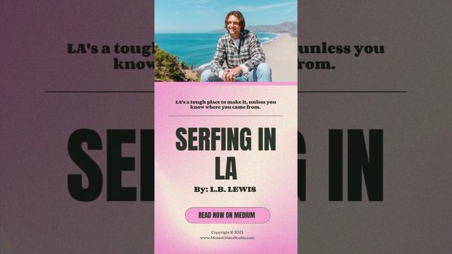 Serfing in LA by LB Lewis