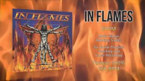 IN FLAMES - Swim - 100% Tempo (166 BPM) Backing Track