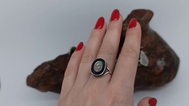 Серебряные украшения с натуральными камнями (59)