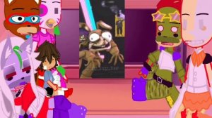 Security Breach react to tik toks||part 2||FNAF||MY AU||