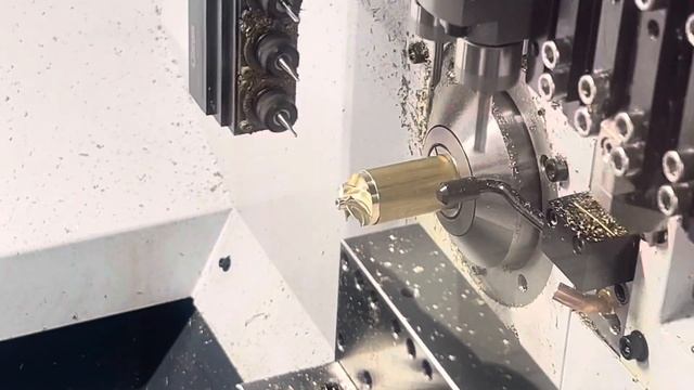 CITIZEN Cincom 5-axis Simultaneous Machining смотреть онлайн