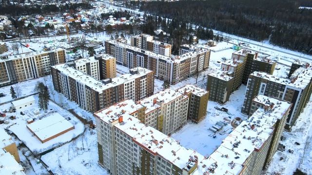 ЖК Миниполис Серебрица (март 2021г.).