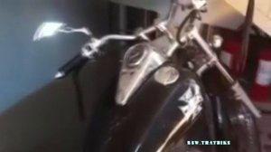 Kawasaki Vulcan VN 400 exhaust sound, acceleration and fly by