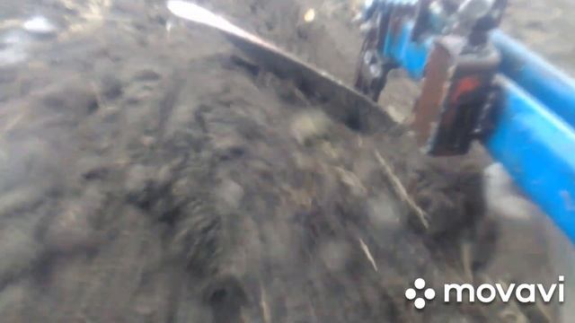 Плуг угол атаки 38°,испытание по пашне и целине! смотреть онлайн
