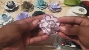 Paper flowers