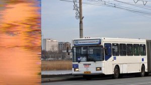 Омский автобус до и после: