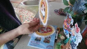 Советы для тех, кто хочет начать вышивать на пластиковой канве. Знакомство с Жар - птицей.