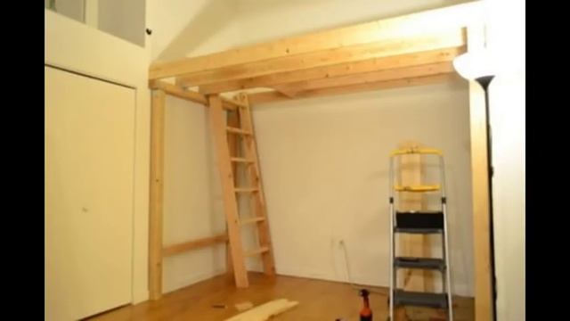 Кровать-чердак своими руками в домашних условиях