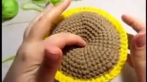 МК"Чашка (горшок )для цветов ,крючком