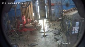 Неконтролируемое движение трубы (СБТ-127мм) вверх и фатальное повреждение ВСП!