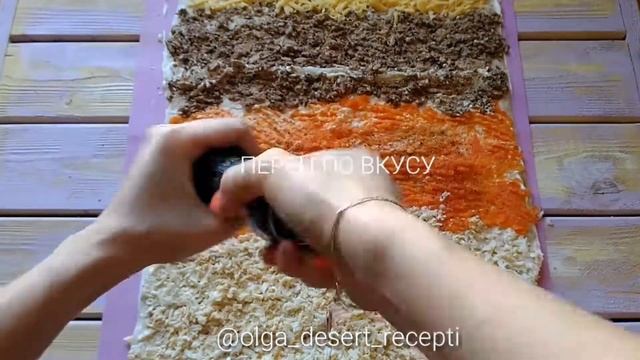 "Мимоза" в лаваше: рецепт от Foodman.club смотреть онлайн