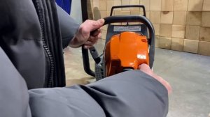 Новинка! STIHL MS 172 C-BE. Первый запуск и пиление!