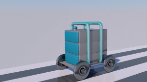 Моделирование ровера (робот-доставщик) в Cinema 4D