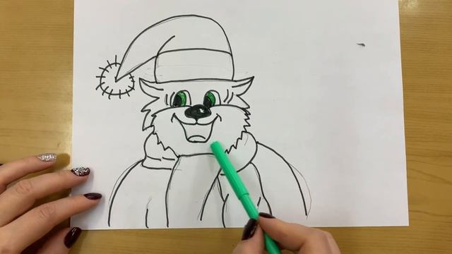 Мастер-класс по рисованию фломастерами "Полосатый кот" смотреть онлайн