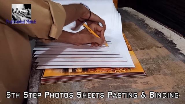 Photo album making, photo editing to binding album complete process /how to make wedding photo albu