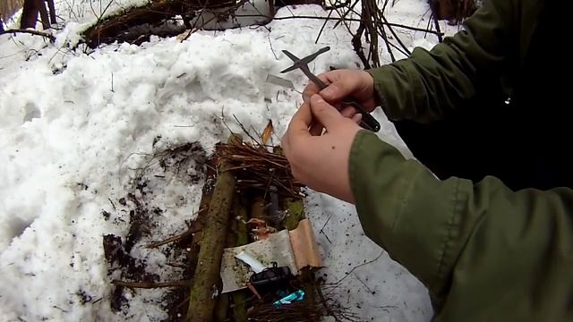 Разведение костра (Батарейка, оберта жвачки, вата) смотреть онлайн