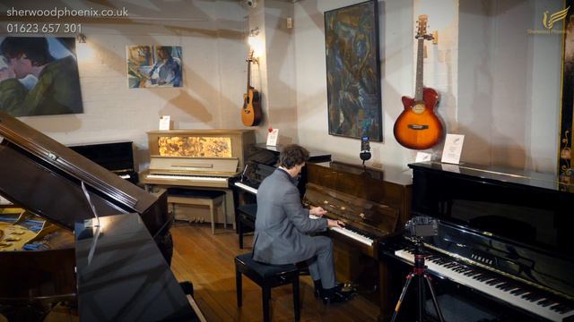 Steinhöven SU-113 Walnut Upright Piano | Comparison Demonstration Sherwood Phoenix смотреть онлайн