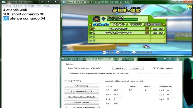 Inazuma Eleven Go Strikers 2013 hack + cheats español смотреть онлайн