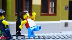 LEGO Land | Halloween Night Case: Mysterious Pumpkin Attack Lego Police | Lego Stop Motion