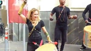 Бразильские барабаны на "фестивале БАНИ"