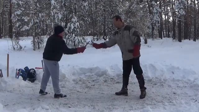 работа двумя ножами.сходы. смотреть онлайн