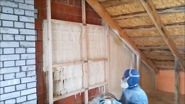 утепление мансарды