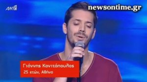 The Voice 2 «Blind Auditions» ΓΙΆΝΝΗΣ ΚΟΝΙΤΌΠΟΥΛΟΣ