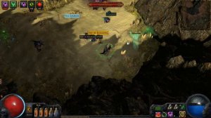 Path Of Exile: Poison-bladefall trapeer build, t9 map + warbands