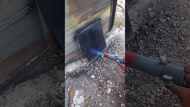 Газопламенное напыление термопластика.mkv
