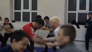 Встреча с чемпионом с.Ибрагимотар 1 Бабаюртовского района