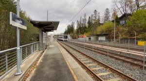 METRO and TRAMS sharing the SAME TRACKS | Oslo, Norway | Метро и трамваи делят рельсы