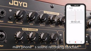 Streaming or recording from JOYO BSK-60 with mobile phone