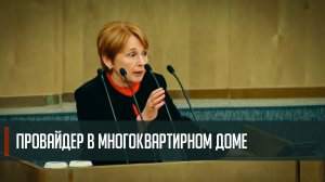 Оксана Дмитриева выступила в Госдуме по закону о провайдерах