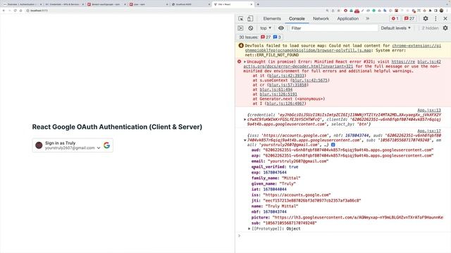 How to use One-tap Google sign in, including idToken validation server side