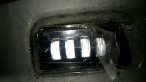 Туманки на Toyota Sprinter Carib от Десятки