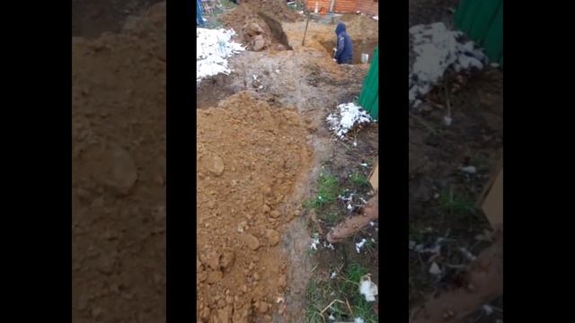 Септик плюс колодец. МосЭКОмонтаж.